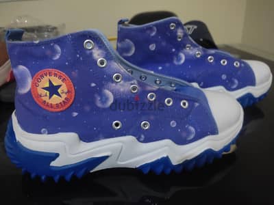 شوز converse قماش  royal blue