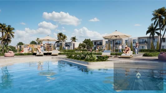 Chalet for sale, 90m², 2 bedrooms, on the Ras El Hekma beach, fully finished, in Dos Village, North Coast