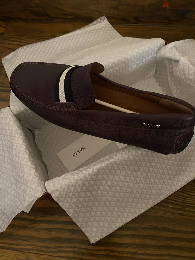 New Bally leather loafers 1