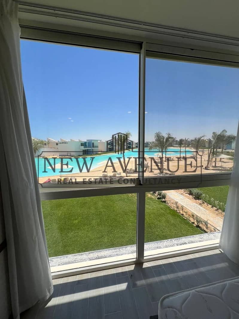 Chalet direct lagoon view Fully finished 0 Chalet direct lagoon view Fully finished 0