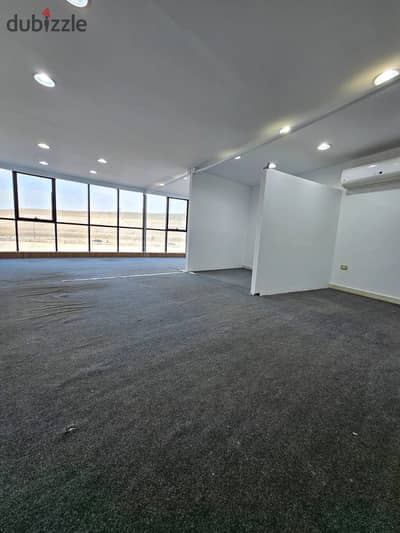 Distinctive administrative headquarters 100m for rent in the midst of the largest companies in Rayhana Plaza Al-Murshidi Zahra Al-Maadi