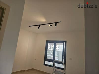 Apartment 158 m 3 bedrooms fully finished included Wooden kitchen cabinets & ACs Prime location for rent in Celia Compound New Administrative Capital