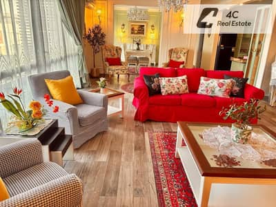 372m² Penthouse for sale, ultra-super-lux finishing, BOHO design, in Al Patio Oro Compound, at a price lower than the company's price, ready to move