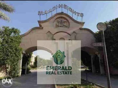 For rent, an apartment of 230m with 2 air conditioners in Tabarak Compound on the Maadi ring road next to Modern Academy