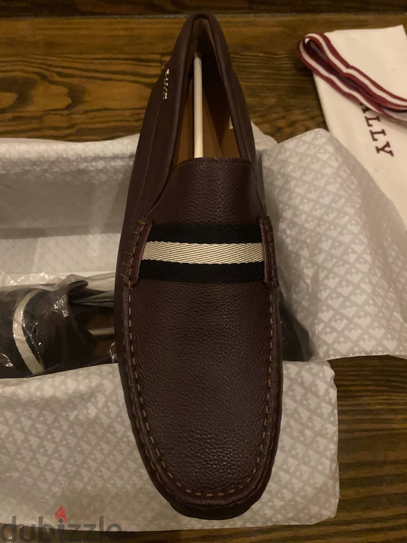 New Bally leather loafers 6