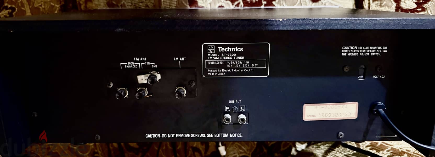 National technics Fm/Am stereo tuner 3