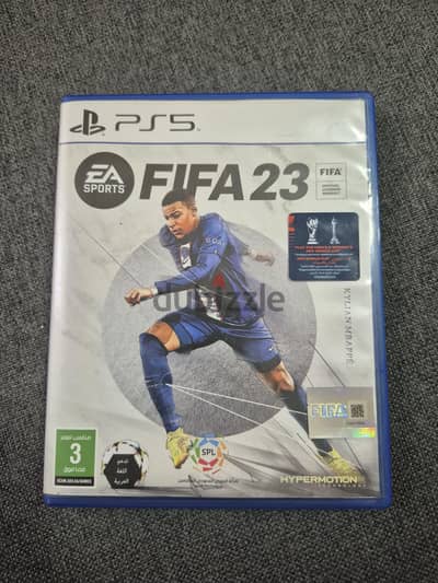 للبيع FIFA 23 PS5 - حالة الزيرو - أسطوانة أصلية و متاح التبديل