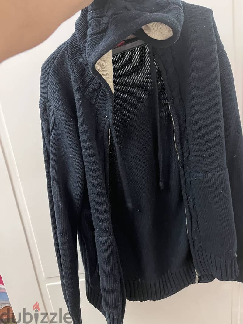 Blue Wool jacket FAF 2