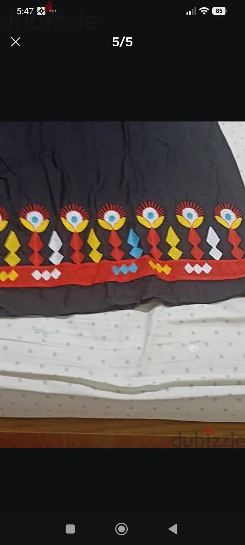 عبايه صيفي من اسوان مقاس XL 4
