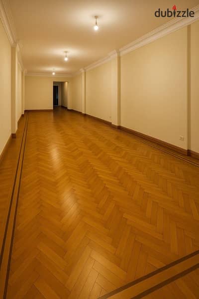 Apartment for rent on Janaklis Street Abu Qir, area 250 m, fifth floor, Chik Tower, fully equipped with utilities