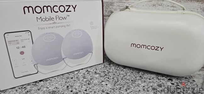 Momcozy M9 Breast Pump Hand Free-Mobile Flow New Open Box