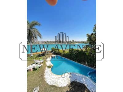 Luxury Standalone villa with private pool 1th row Lagoon for sale at Marina 5 North Coast