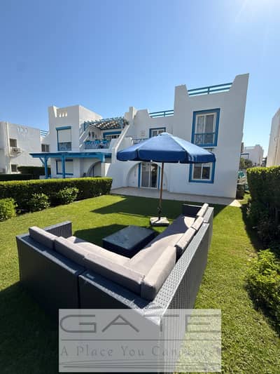 Resale – Lowest Price Ground Floor with Garden | Ready to Move | Fully Finished & Furnished in Greek Island | Full Sea View