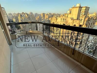 شقة متشطبة بالكامل للبيع في مدينة نصر عباس العقاد الدور ١١ بحري بڤيو مفتوح مساحة 145 متر 3 غرف  و 2 حمام