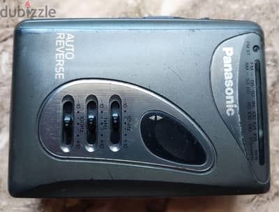 ووكمان Panasonic اصلي وارد السعودية-AM-FM Radio Cassette Auto reverse