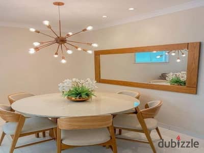 For immediate viewing: Two-bedroom apartment in Degla Palms, for sale in October, with installments and a 250,000 down payment. Immediate occupancy on