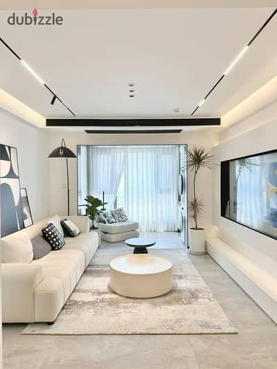 Studio for sale Smart Home 68m in the Administrative Capital, super lux finishing with a down payment of 10% in a strategic location close to Downtown