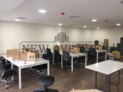 مكتب بعائد ايجاري للبيع ١٠٧ متر في polaris  القاهرة الجديدة
