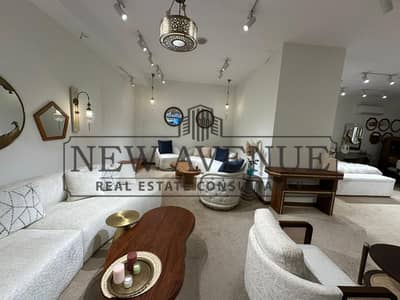 محل تجاري أرضي مشطب بالكامل في القاهره الجديده New Cairo