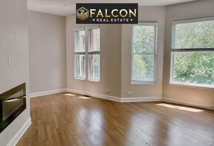 With an advance of 450k, an apartment near Al-Teseen, repetitive floor, sea view, installment