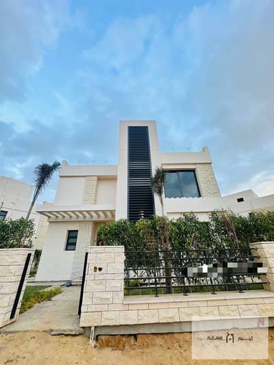 Standalone villa, model B, for sale in Noor City, 292m² on a 491m² plot, with a down payment not exceeding 9 million.
