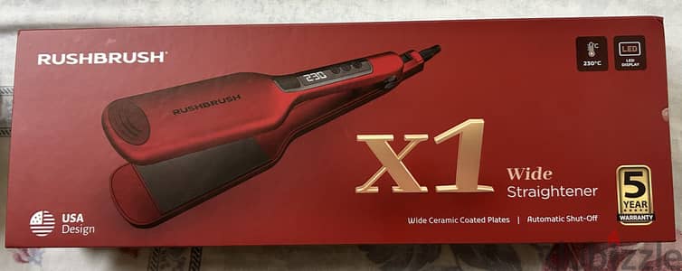 Rush Brush X1 wide straightner