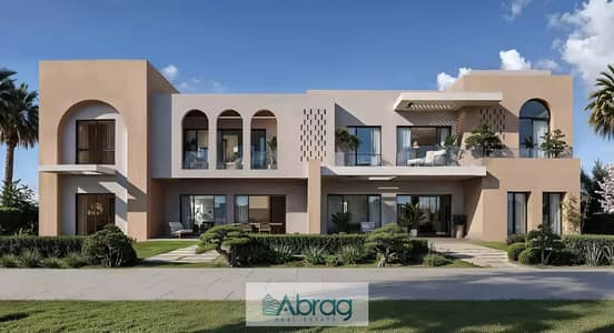 With a down payment of 925,000 EGP, a 135 sqm chalet is for sale in Ogami Sodic, Ras El Hekma.