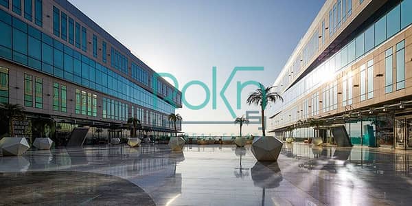 مكتب مميز تشطيب كامل للإيجار –Galleria 40 ، الشيخ زايد