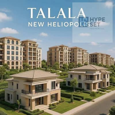 ecco house corner fully finished for sale in compound Talala new cairo next to madinaty with 5% down payment and installments up to 10 years