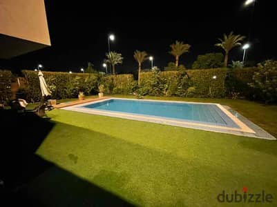 فيلا مفروشه للإيجار اليومي او الشهري في الشيخ زايد موقع مميز جدا ورائع