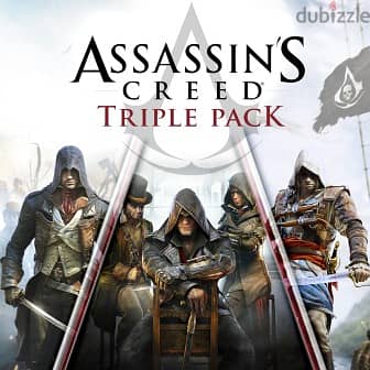 Assassin's Creed Triple Pack: Black Flag, Unity, Syndicate