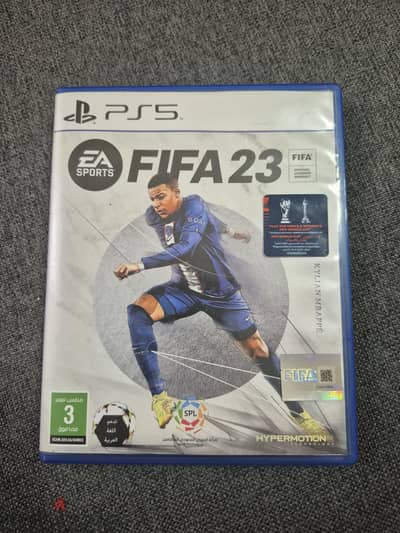 للبيع FIFA 23 PS5 - حالة الزيرو - أسطوانة أصلية و ممكن التبديل.