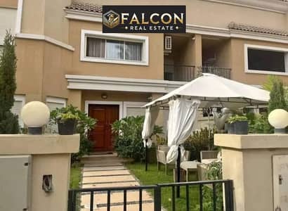 For sale: S-Villa, near delivery, at the lowest price in front of Madinaty, with a 3 million down payment in Sarai Compound.