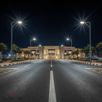 محل أو مقر 253م ناصية ع امتداد الأردنية بالعاشر | برواد العاشر مول نمرة 1 بين الموقف والمستشفى وأمام الفيلات. لوكيشن لايتكرر Commercial Space For Sale