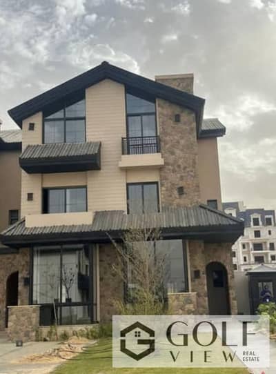 For sale: A unique townhouse (villa) with an area of 537 sq. ft. in Neom Future City, Phase A. It consists of 3 floors (ground floor, first floor, and
