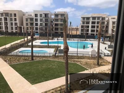 Fully furnished 100m² chalet for sale with an open view overlooking the swimming pool at the lowest price in Marassi Lia, North Coast, near Sidi Abdel
