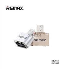 Otg Remax for type micro | وصلة او تي جي نوعها ريماكس للميكرو