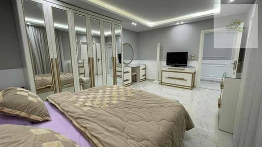 For rent in Al Rehab, a 200m apartment with hotel finishing, modern furniture at a special price