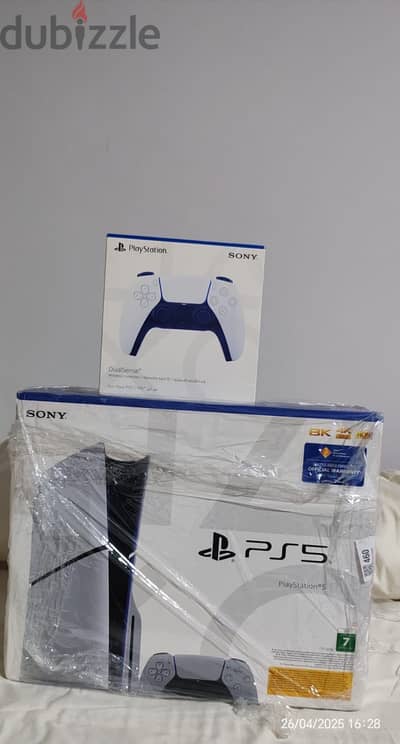 Ps5 UAE Version New unsealed with warranty 1TB-CD