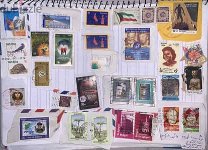 مجموعه طوابع قديمه جدا