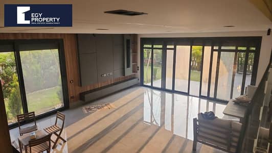 Twin House villa for sale in Alburouj compound New Cairo fully finished and Ready to move