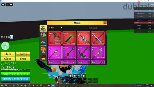 حساب بلوكس فروت أسطوري 30M Bounty | كل السيوف والأساليب ليفل 600 | درع