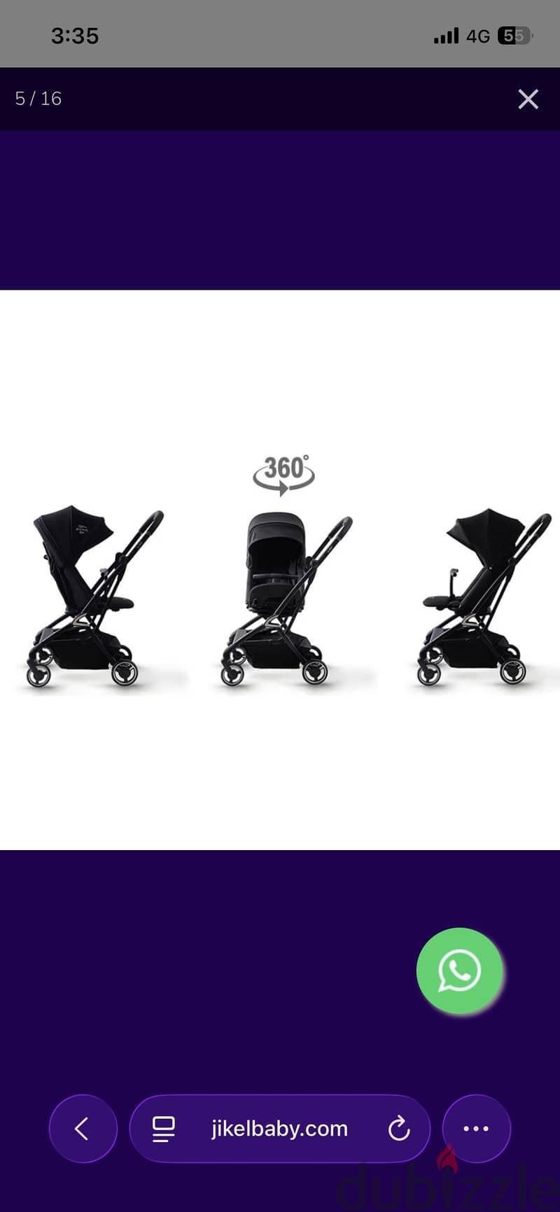 Jikel 360 Stroller 2