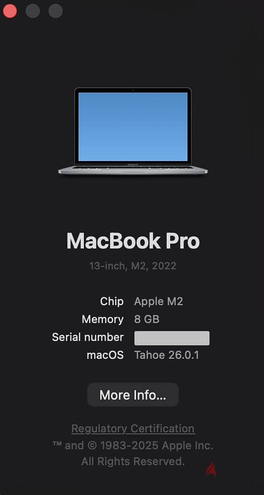 MacBook Pro M2 1