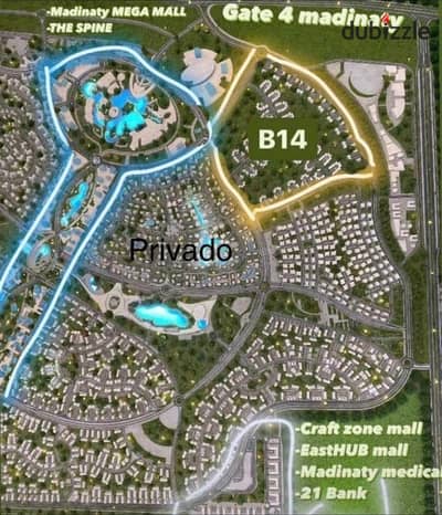 شقة للبيع  في مدينتي 107م b14 احدث مراحل مدينتي