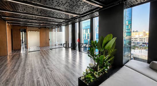 Office For Rent In Park. st El sheikh zayed 161sqm Fully Finished with AC. S Office For Rent In Park. st El sheikh zayed 161sqm Fully Finished with AC. S