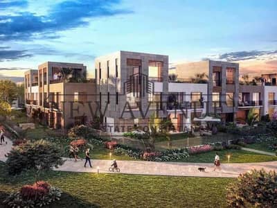 للبيع في سيتي جيت سافاير القاهرة الجديدة  City Gate Sapphire من تطوير شركة الديار القطرية شقة أرضية مع حديقة مطلة على مناظر طبيعية خلابة