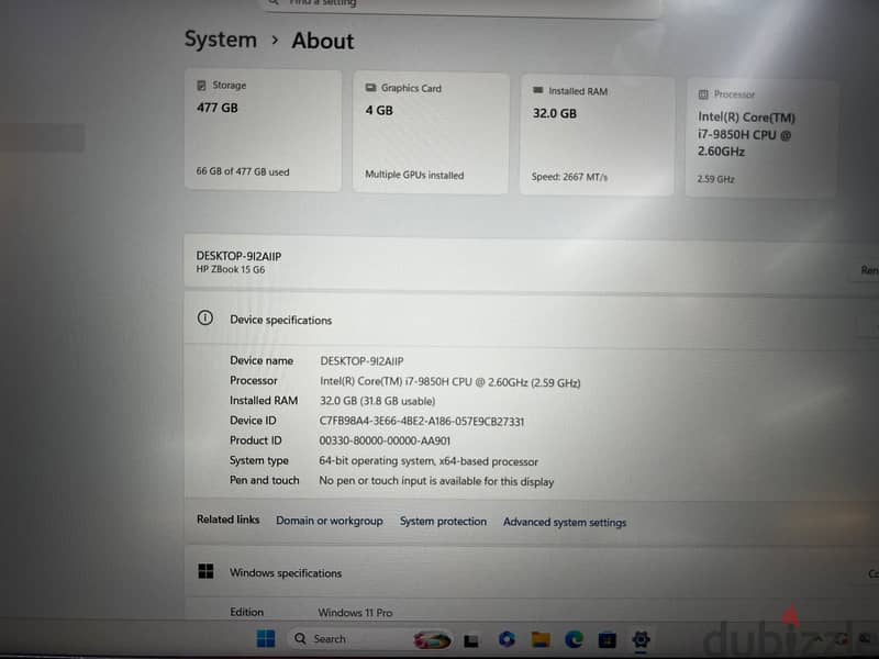 hp-zbook G6 4