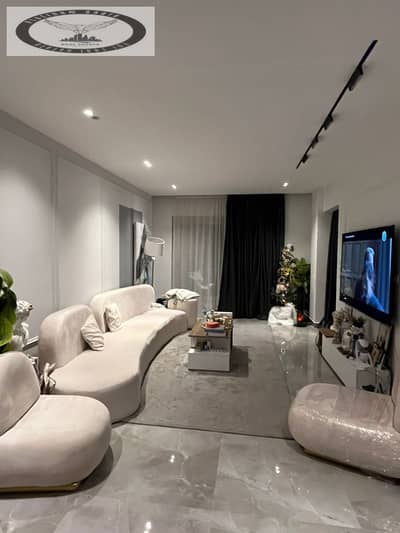 Apartment for sale with kitchen in Fifth Settlement, Galleria Moon Valley Compound, Golden Square. Ultra Super Lux finishing.