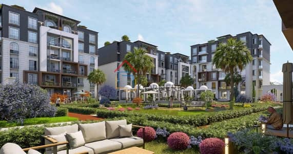 For sale with 105,000 down payment: 119 sqm apartment, 10% discount, up to 40% off in New Cairo, Fifth Settlement, near main roads.